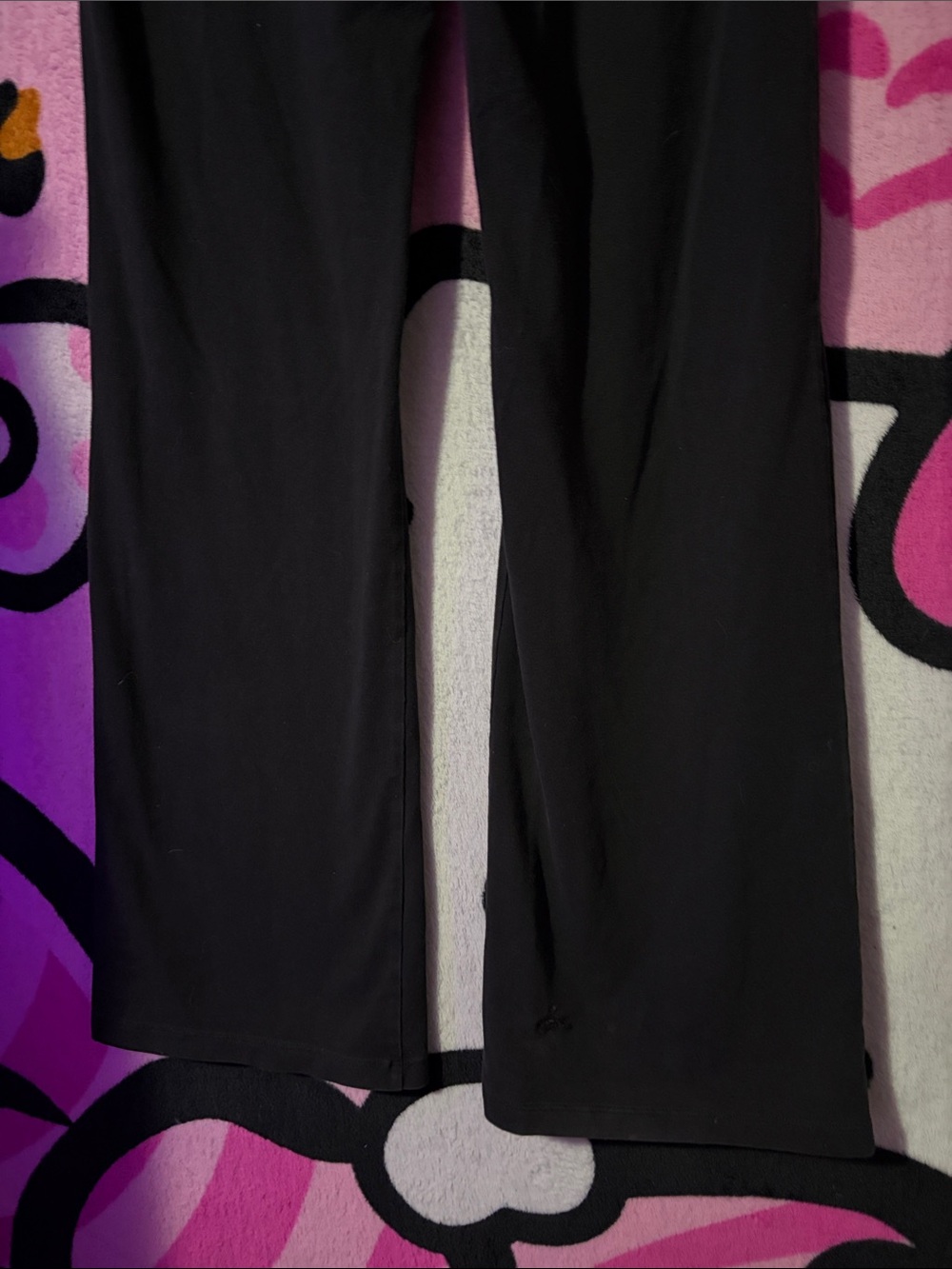 PINK Victoria’s secret fold over flare yoga pants - Picture 7 of 8